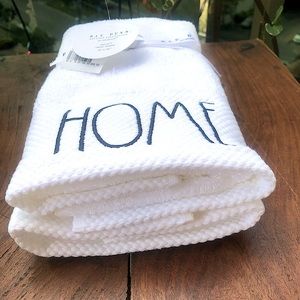 NEW Rae Dunn “Home” Hand Towels